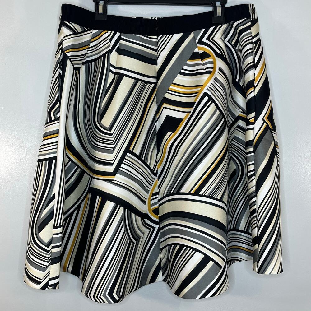 NWT Lane Bryant Women A-Line Skirts Abstract Printed size 16 Zipper Casual Party - Picture 3 of 11